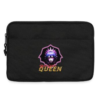 Bad Girl's Queen - Laptop bag 13" - black - Front