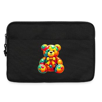 Bear - Laptop bag 13" - black - Front