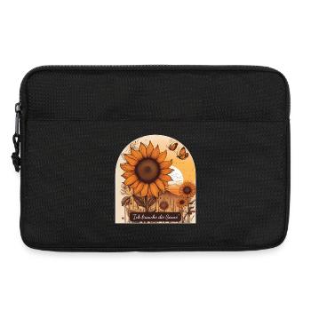 Sunshine for the soul - Laptop bag 13" - black - Front