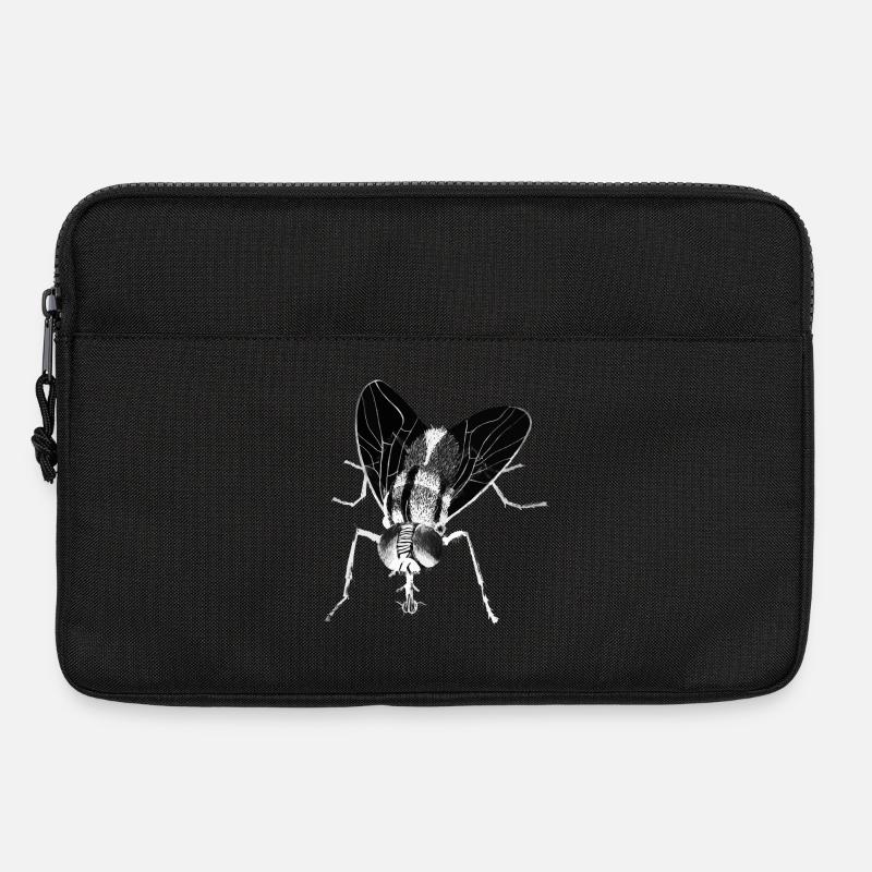 Fliege - Insekt - Laptoptasche 13" - Schwarz