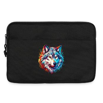 Wolf - Laptop bag 13" - black - Front