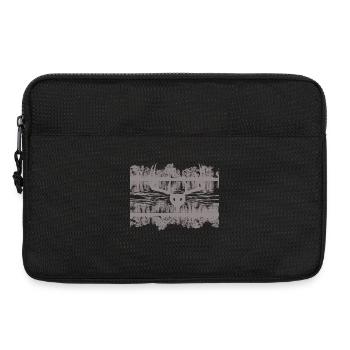 Wildlife Reflections Silhouette Design - Laptop bag 13" - black - Front