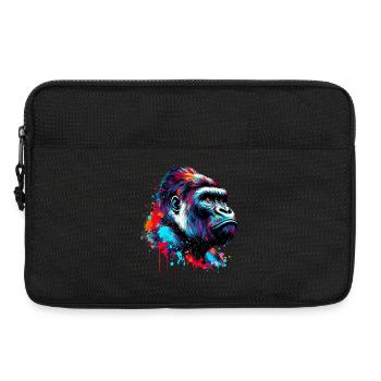 Gorille - Sacoche pour ordinateur portable 13 pouces - noir - Devant