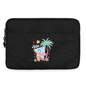 Aloha Été - Sacoche pour ordinateur portable 13 pouces - noir - Devant