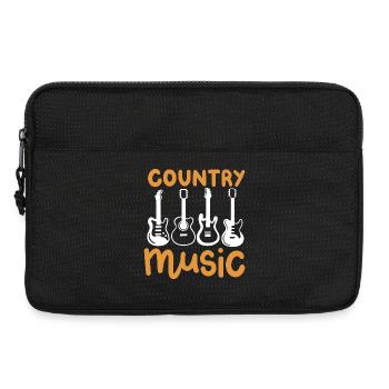 Gitarren Gitarrenspieler Gitarrist - Laptoptasche 13" - Schwarz - Vorne
