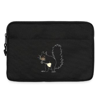 Eichhörnchen lineart - Laptoptasche 13" - Schwarz - Vorne