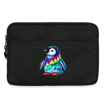 Pingouin - Sacoche pour ordinateur portable 13 pouces - noir - Devant