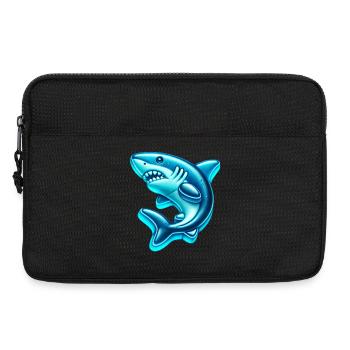 Requin - Sacoche pour ordinateur portable 13 pouces - noir - Devant