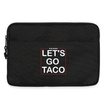 Lets goTaco - Laptop bag 13" - black - Front