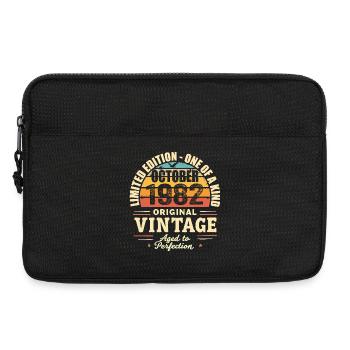 Retro Oktober 1982 - Geburtstag Oktober 1982 - Laptoptasche 13" - Schwarz - Vorne