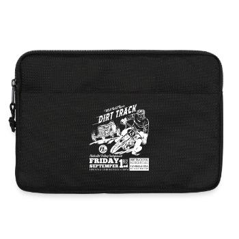 Tenessee Dirt Track White - Laptop bag 13" - black - Front