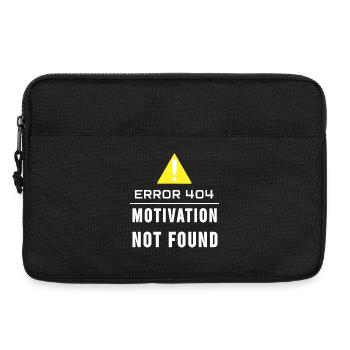 motivation not found - Laptop bag 13" - black - Front