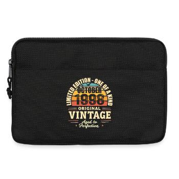 Retro Oktober 1998 - Geburtstag Oktober 1998 - Laptoptasche 13" - Schwarz - Vorne