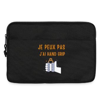 I can't I have Hand Grip - Laptop bag 13" - black - Front