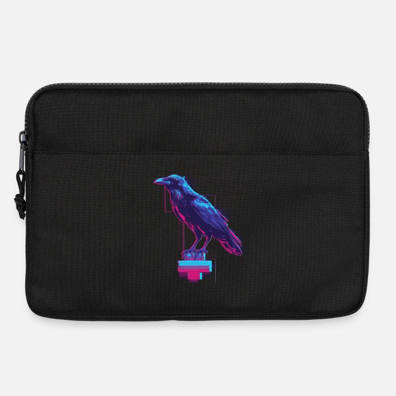 Neon Raven - Laptop bag 13" - black