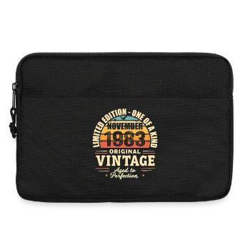 November 1983 Bestes Geschenk 1983 - November 1983 - Laptoptasche 13" - Schwarz - Vorne
