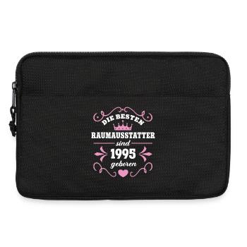 Interior decorator Birthday born in 1995 - Laptop bag 13" - black - Front