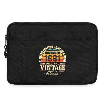 November 1991 Bestes Geschenk 1991 - November 1991 - Laptoptasche 13" - Schwarz - Vorne