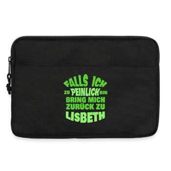 Enterrement de vie de garçon Lisbeth - Sacoche pour ordinateur portable 13 pouces - noir - Devant