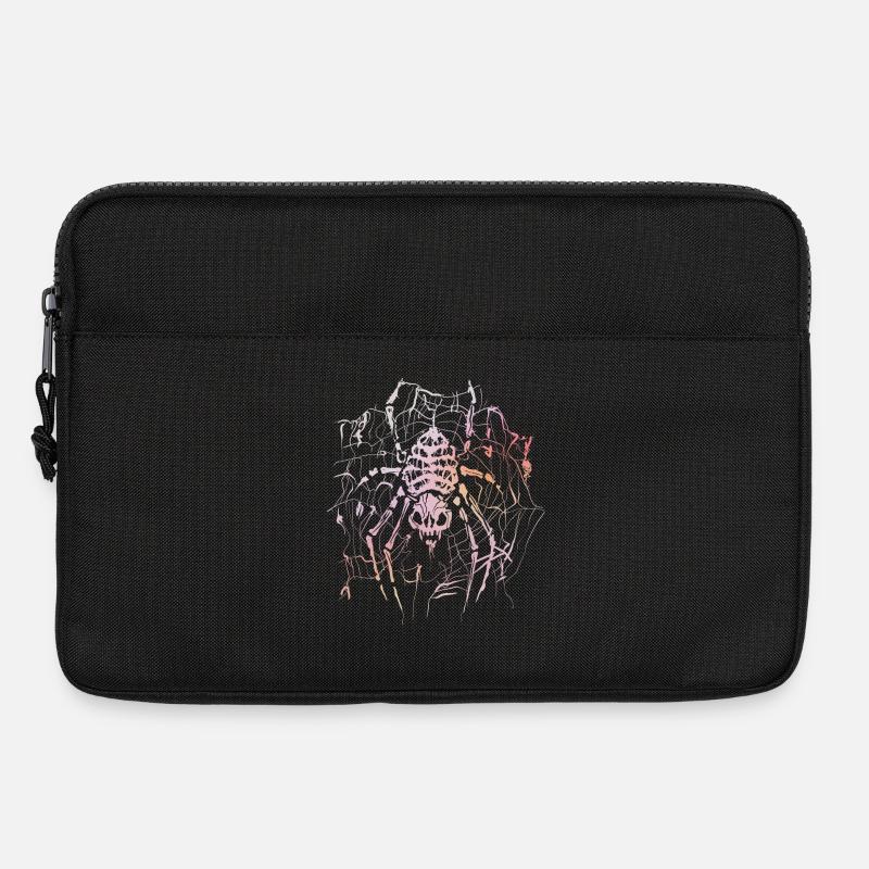Skeleton Spider - Laptop bag 13" - black