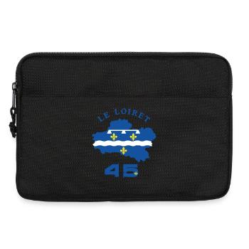 Loiret  45 - Sacoche pour ordinateur portable 13 pouces - noir - Devant