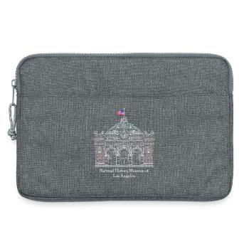 Musées d’histoire naturelle LA, Los Angeles Dessin - Sacoche pour ordinateur portable 13 pouces - gris chiné - Devant