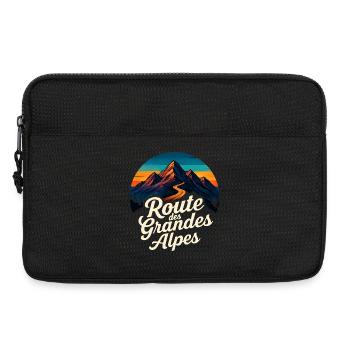 Route des Grandes Alpes Vintage - Laptop bag 13" - black - Front
