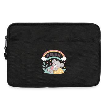 Koala au Rêve Doux Arc en Ciel - Sacoche pour ordinateur portable 13 pouces - noir - Devant