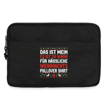 Christmas - Laptop bag 13" - black - Front