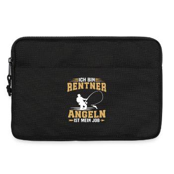 Retiree fishing is my job - Laptop bag 13" - black - Front