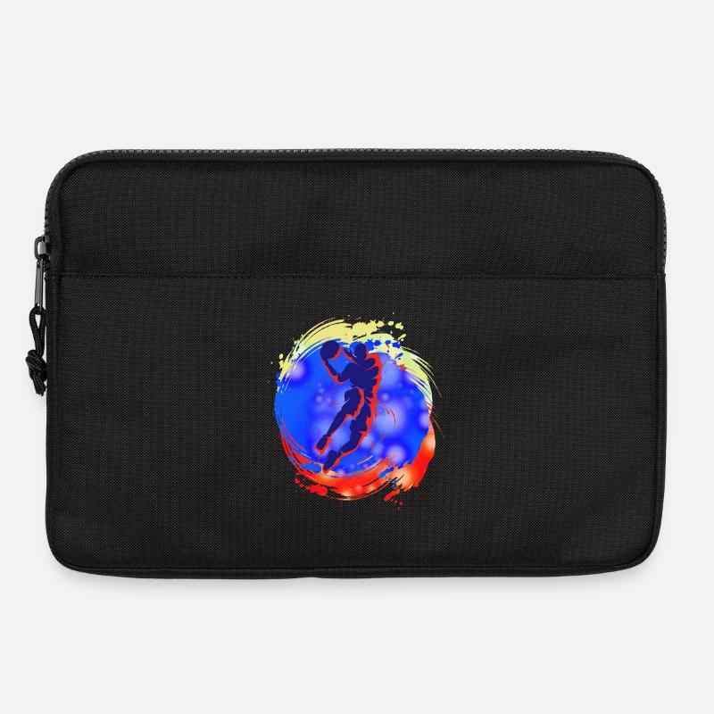 Basketball - Laptoptasche 13" - Schwarz