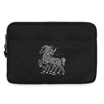Rauhnächte Odins Pferd Sleipnir - Wilde Jagd - Laptoptasche 13" - Schwarz - Vorne