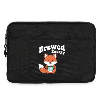 Kaffeefox : Énergie brassée - Sacoche pour ordinateur portable 13 pouces - noir - Devant