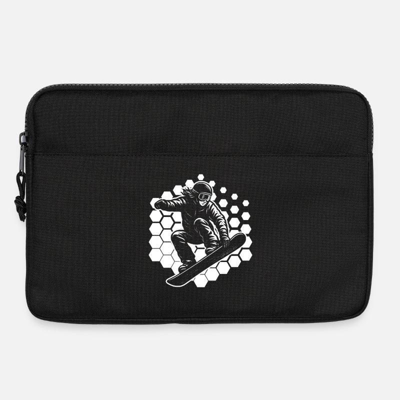 Statement for all snowboarders - Laptop bag 13" - black
