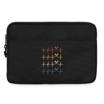 Dart Heartbeat Retro Darts Darter  - Laptop bag 13" - black - Front