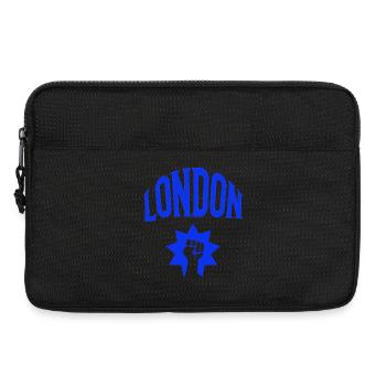 London - Laptoptasche 13" - Schwarz - Vorne