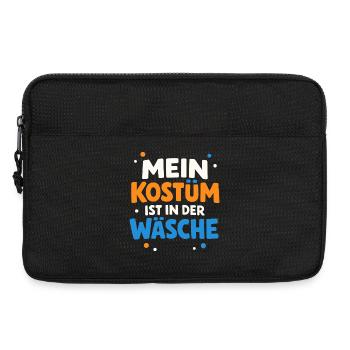 My costume is in the laundry Carnival Carnival - Laptop bag 13" - black - Front