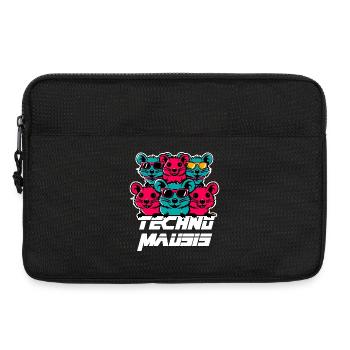 Techno Mausis - Laptoptasche 13" - Schwarz - Vorne