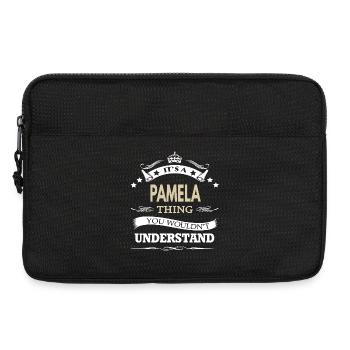 Pamela It’s a Pamela Thing You Wouldn’t Understand - Laptop bag 13" - black - Front