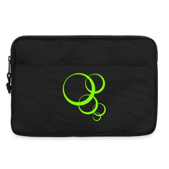 Bubbles - Laptop bag 13" - black - Front