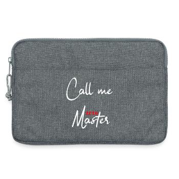 Master's Degree Graduation 2026 - Laptop bag 13" - heather grey - Front