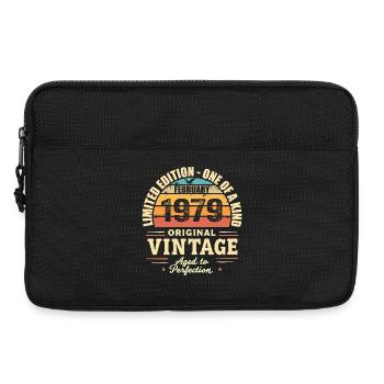 February 1979 Birthday Gift February 1979 - Laptop bag 13" - black - Front