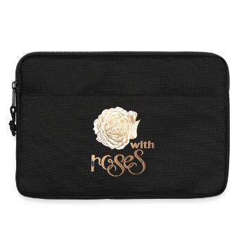 Vintage Rose  - Laptoptasche 13" - Schwarz - Vorne