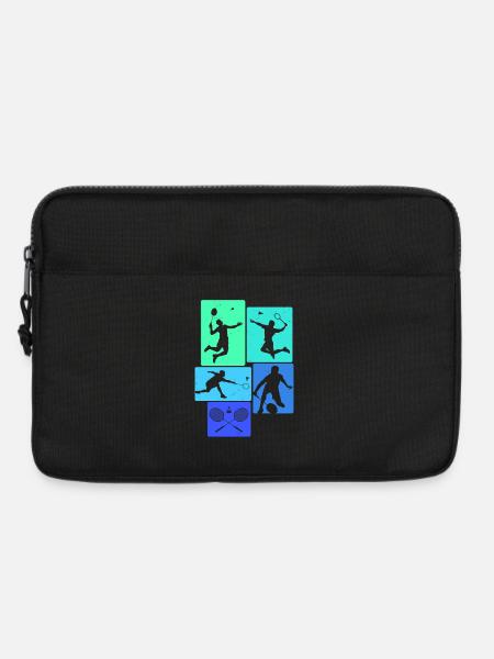  badminton  - Laptoptasche 13" - Schwarz