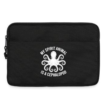 Krake Spirit Animal - Sacoche pour ordinateur portable 13 pouces - noir - Devant