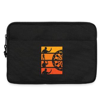 Fléchette Battement De Cœur Joueur Fléchette Darts - Sacoche pour ordinateur portable 13 pouces - noir - Devant