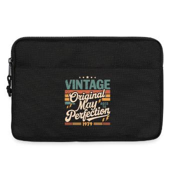 Vintage May 1979 – Perfection for 47 years - Laptop bag 13" - black - Front