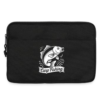 Carp fishing - Laptop bag 13" - black - Front