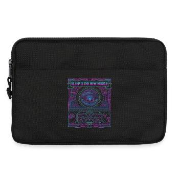 Hustle The Sleep - Laptop bag 13" - black - Front