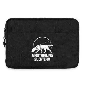 Labrador Mantrailing Suchteam Hunde Hund Wilsigns - Laptoptasche 13" - Schwarz - Vorne